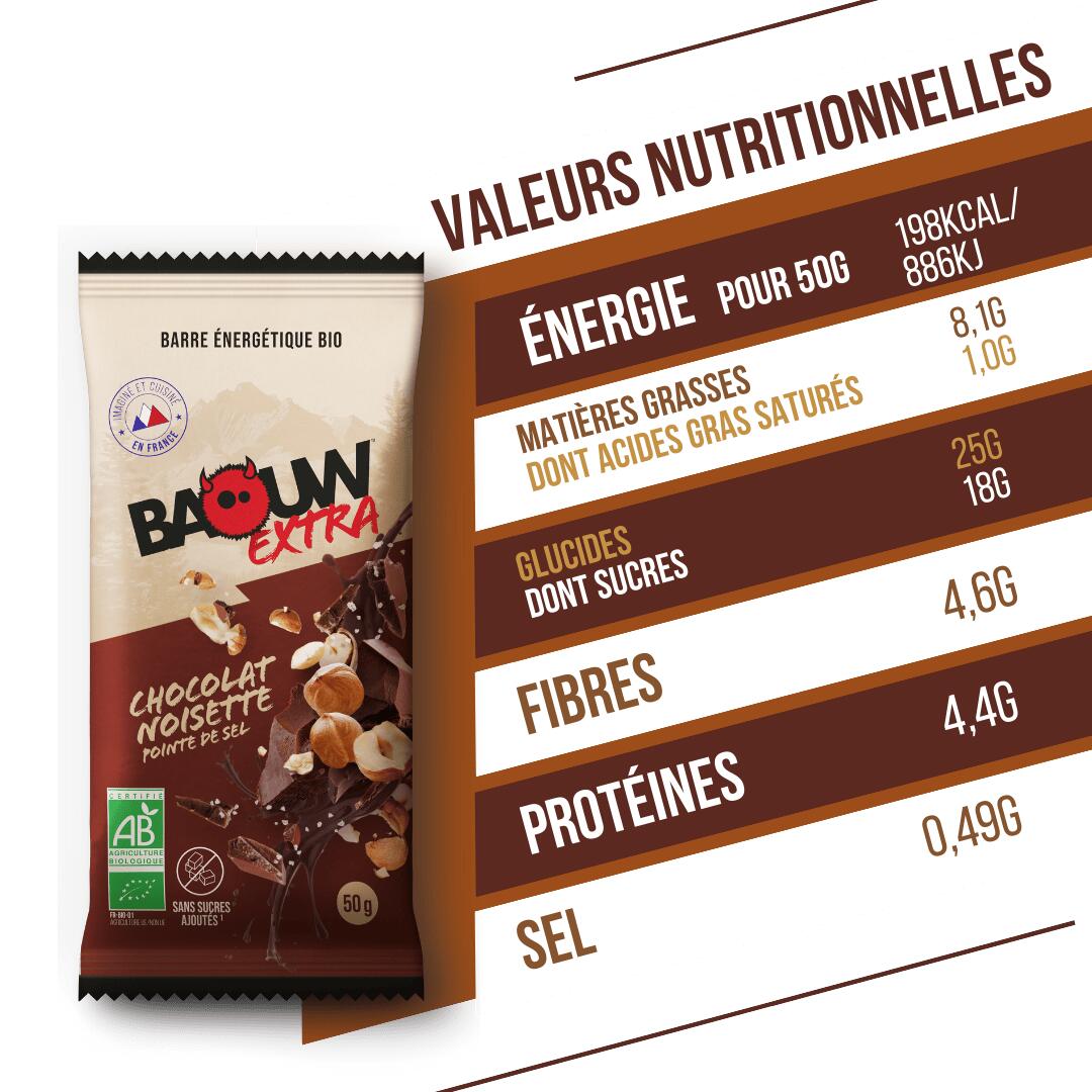 Barretta Extra BIO Cioccolato e Nocciole 50 g 7/7