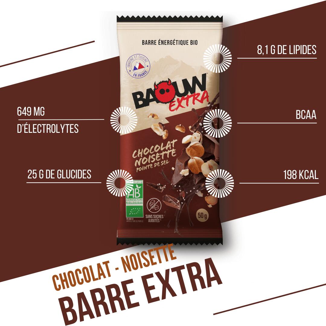 Barretta Extra BIO Cioccolato e Nocciole 50 g 2/7