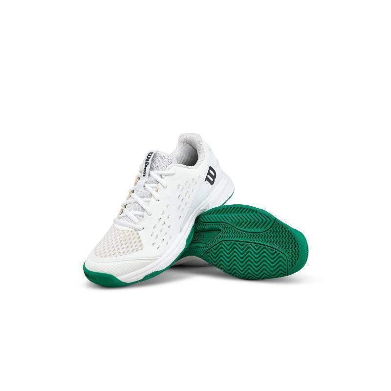 Zapatillas Wilson Rush Pro L Blanco Verde Junior 2/5