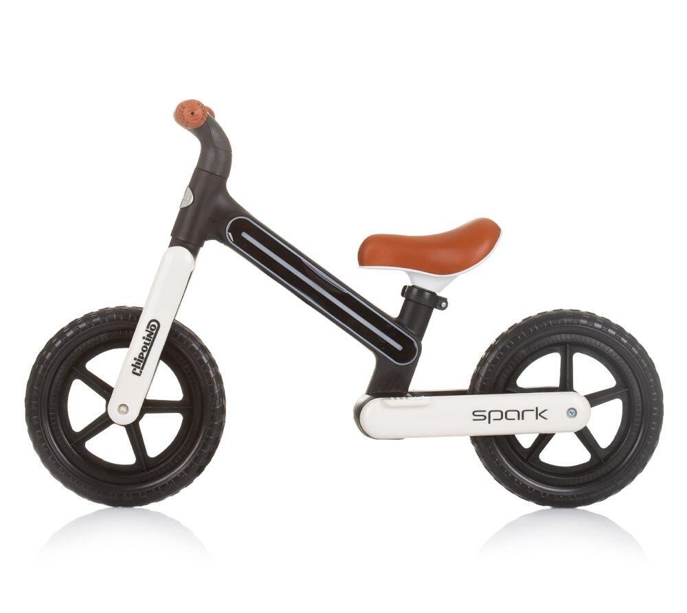 Infantil Paseo Bicicleta equilibrio sin pedales ligera SPARK Black/white 3/6