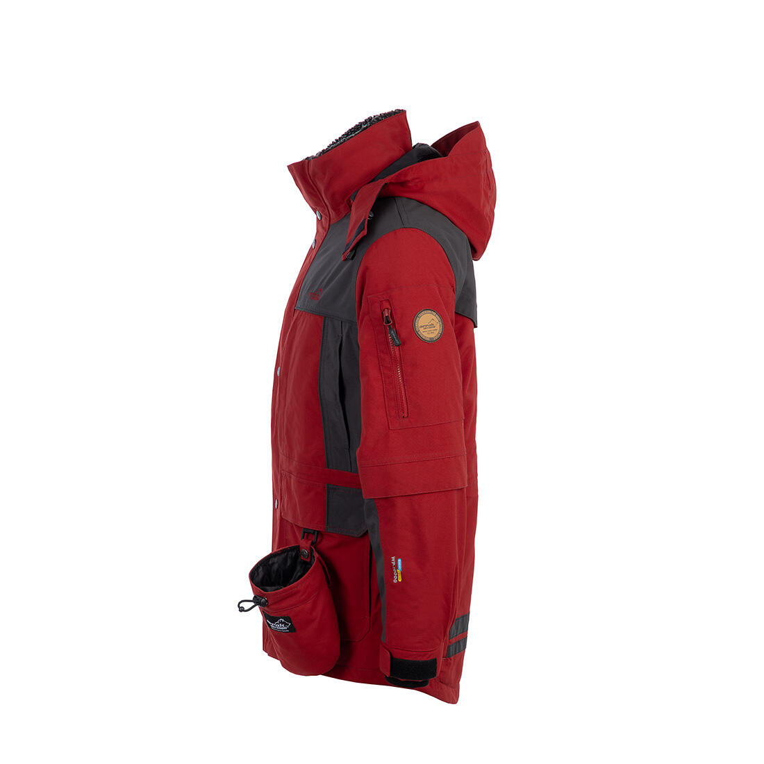Originaljacke Herren Rot/Anthrazit 3/6