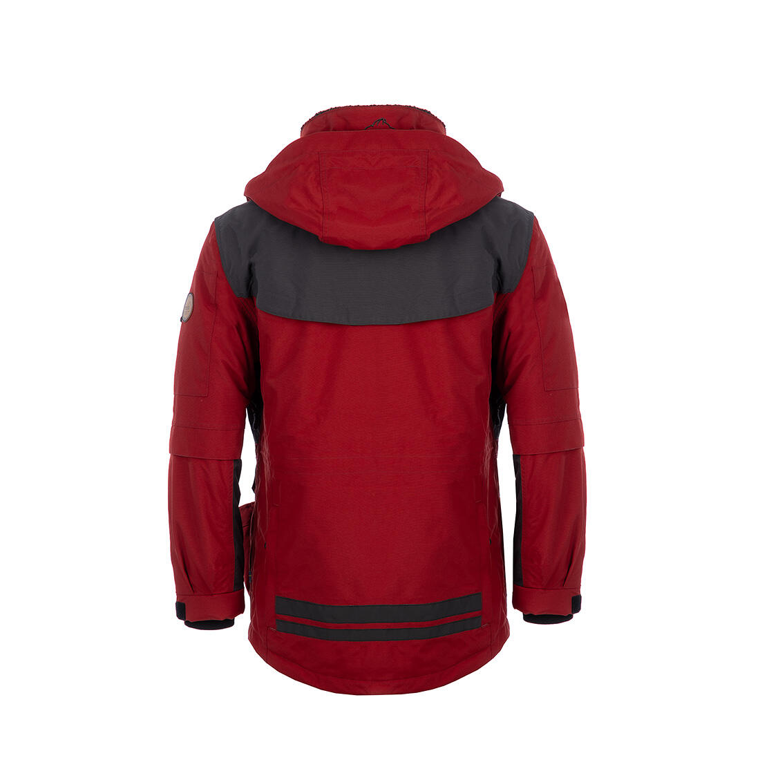 Originaljacke Herren Rot/Anthrazit 4/6