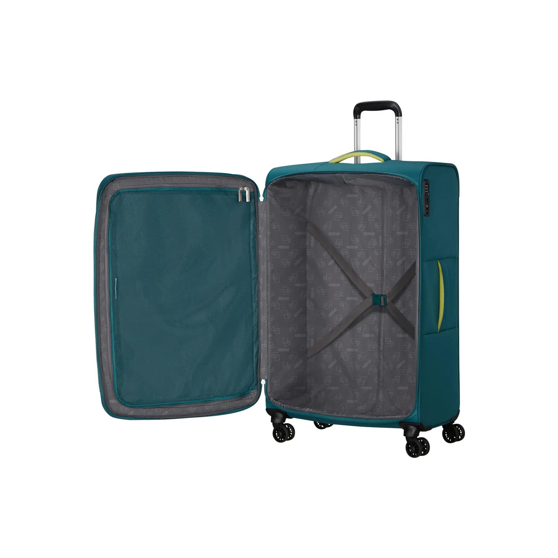 Mala de viagem de 4 rodas longa American Tourister Cloudrider L EXP TSA 4/4