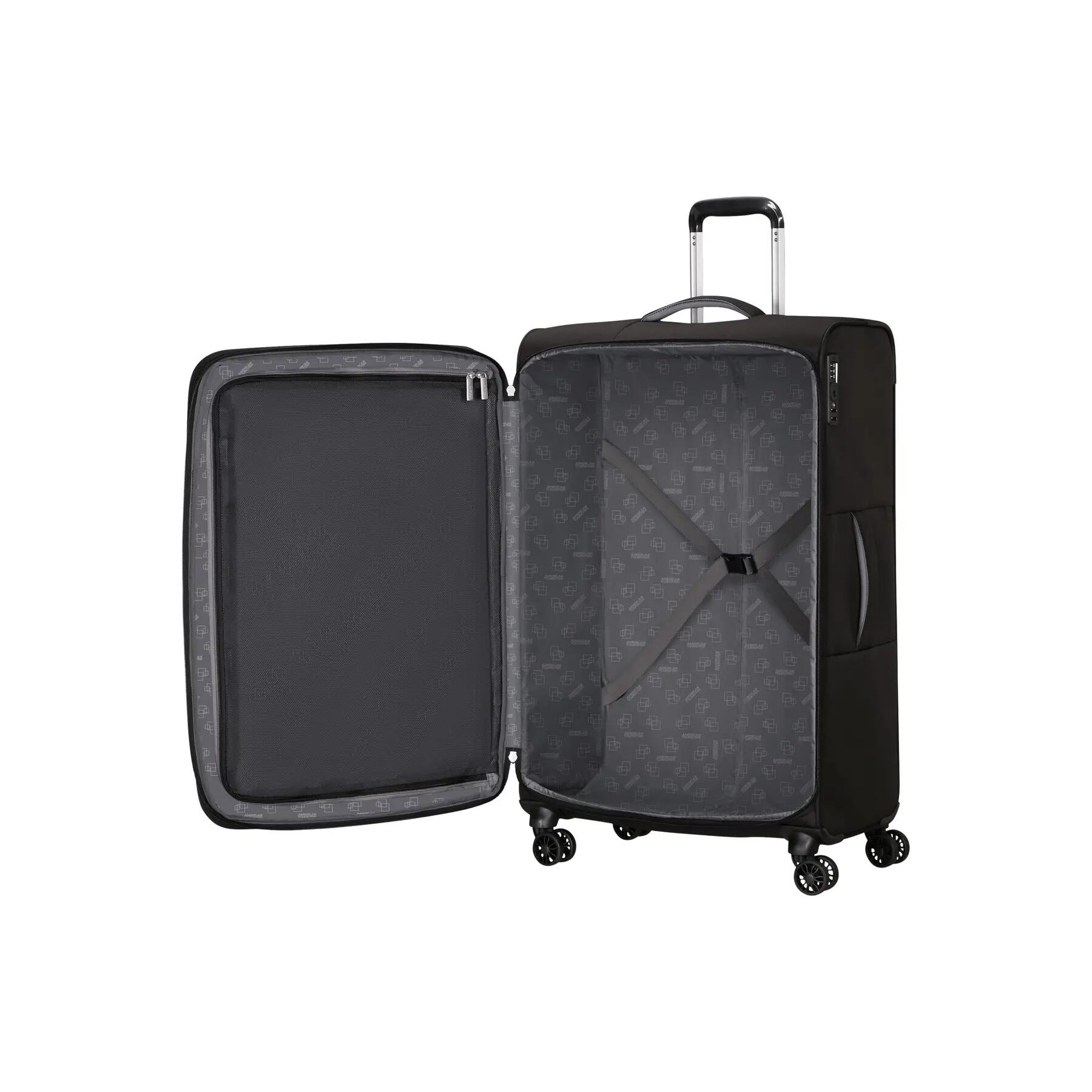 Mala de viagem de 4 rodas longa American Tourister Cloudrider L EXP TSA 5/5