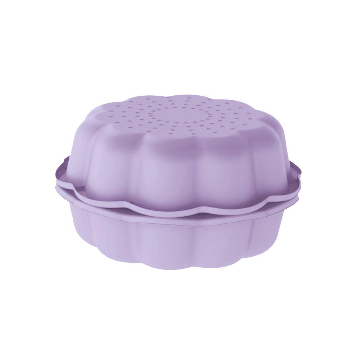 Bac à sable en plastique Flower 2 76 cm - lilas 2/3
