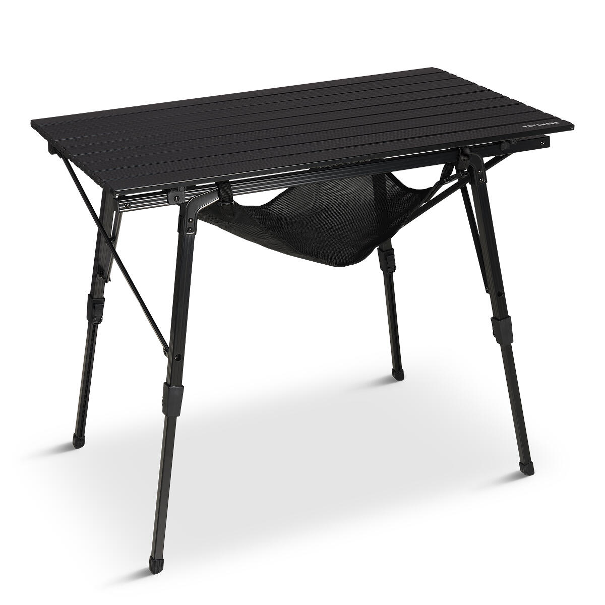 Campingtafel verstelbaar - inklapbare tafel - 90x52x71cm - zwart 6/6