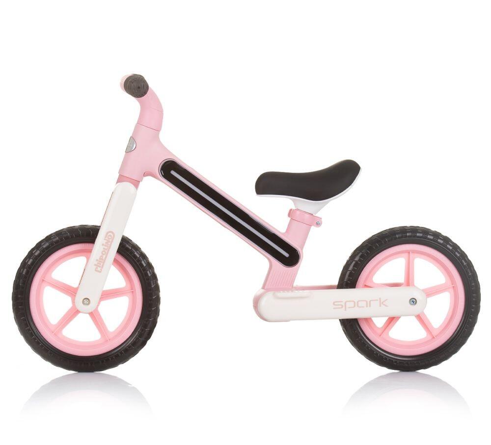 Infantil Paseo Bicicleta equilibrio sin pedales ligera SPARK Pink 3/6