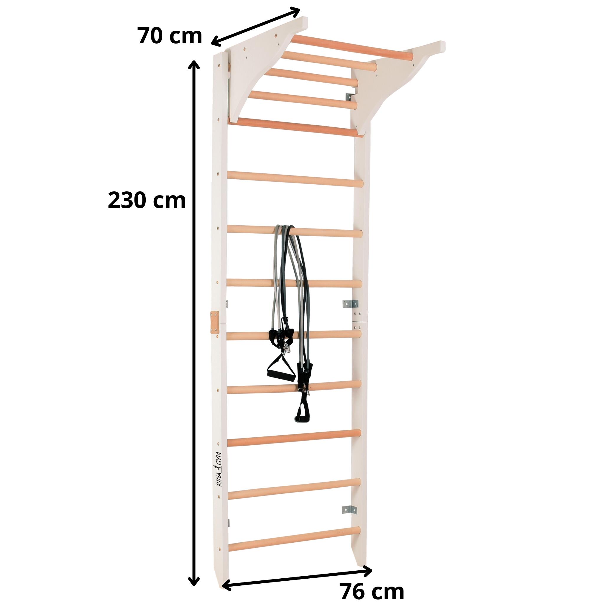 Espalier avec barres parallèles & barre amovible PRO PURE 2/6