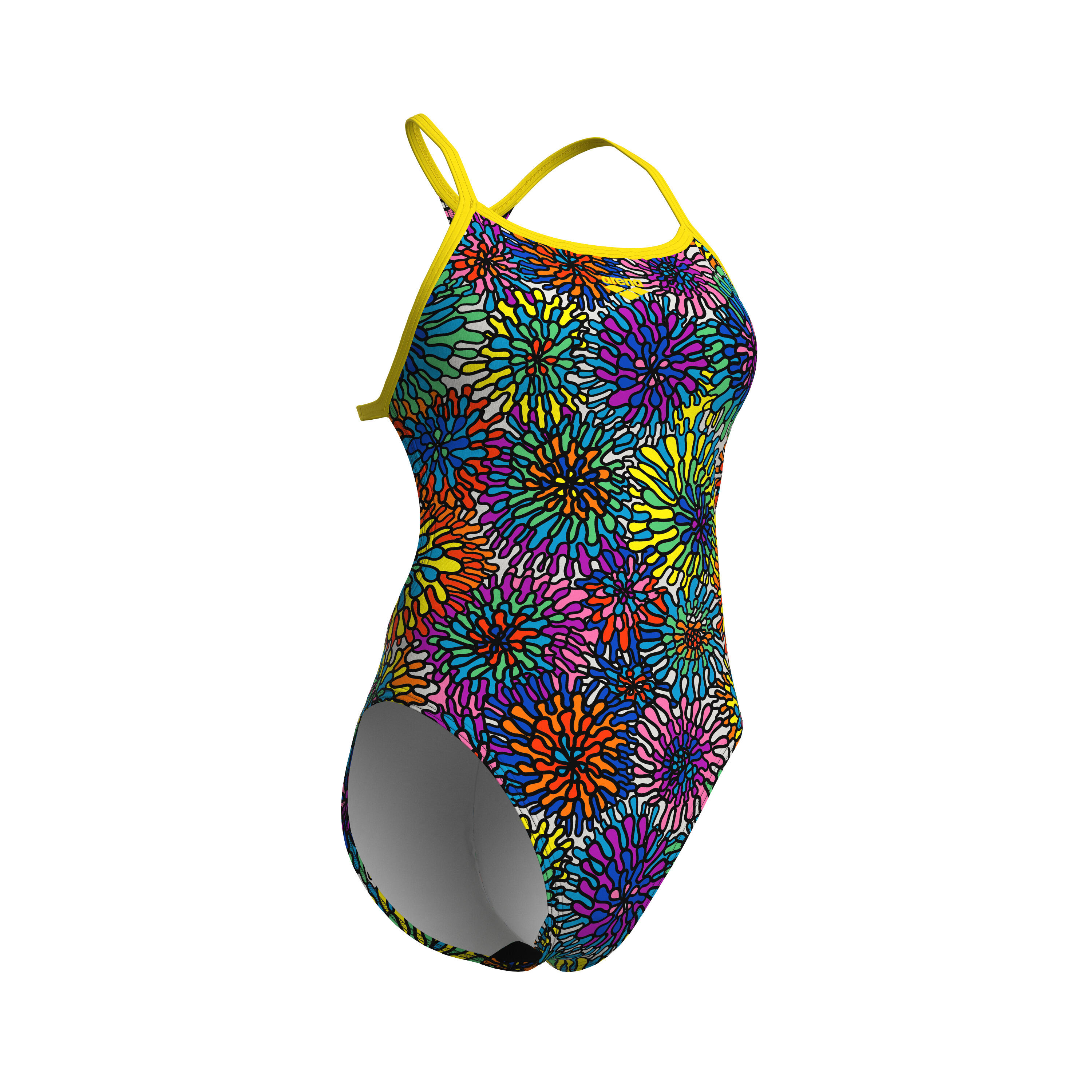 Strój Kąpielowy Damski Arena Garden Swimsuit Swim Boosterback 7/7