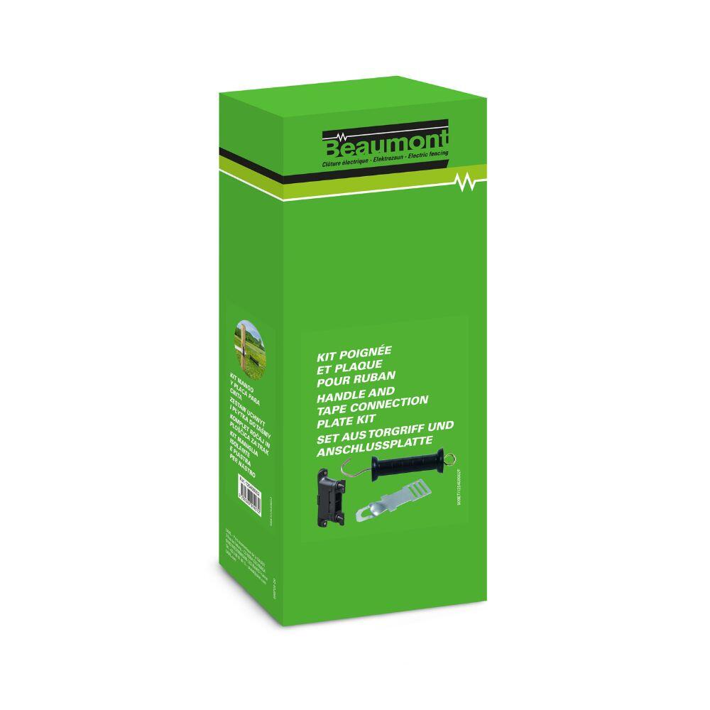 Kit poignée + plaque + isolateur pour rubans BEAUMONT 3/3