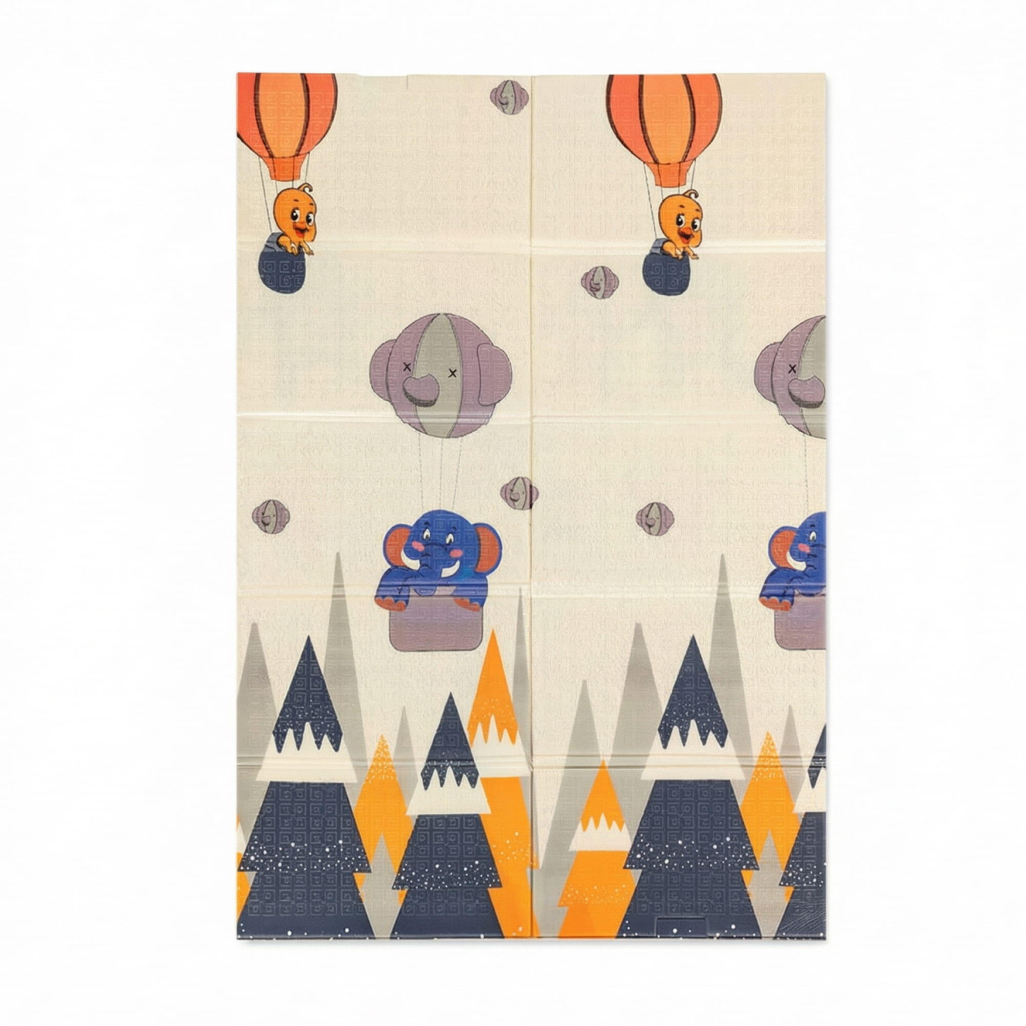 tapis pliant 150x180x1cm - enfant/éléphant 3/7