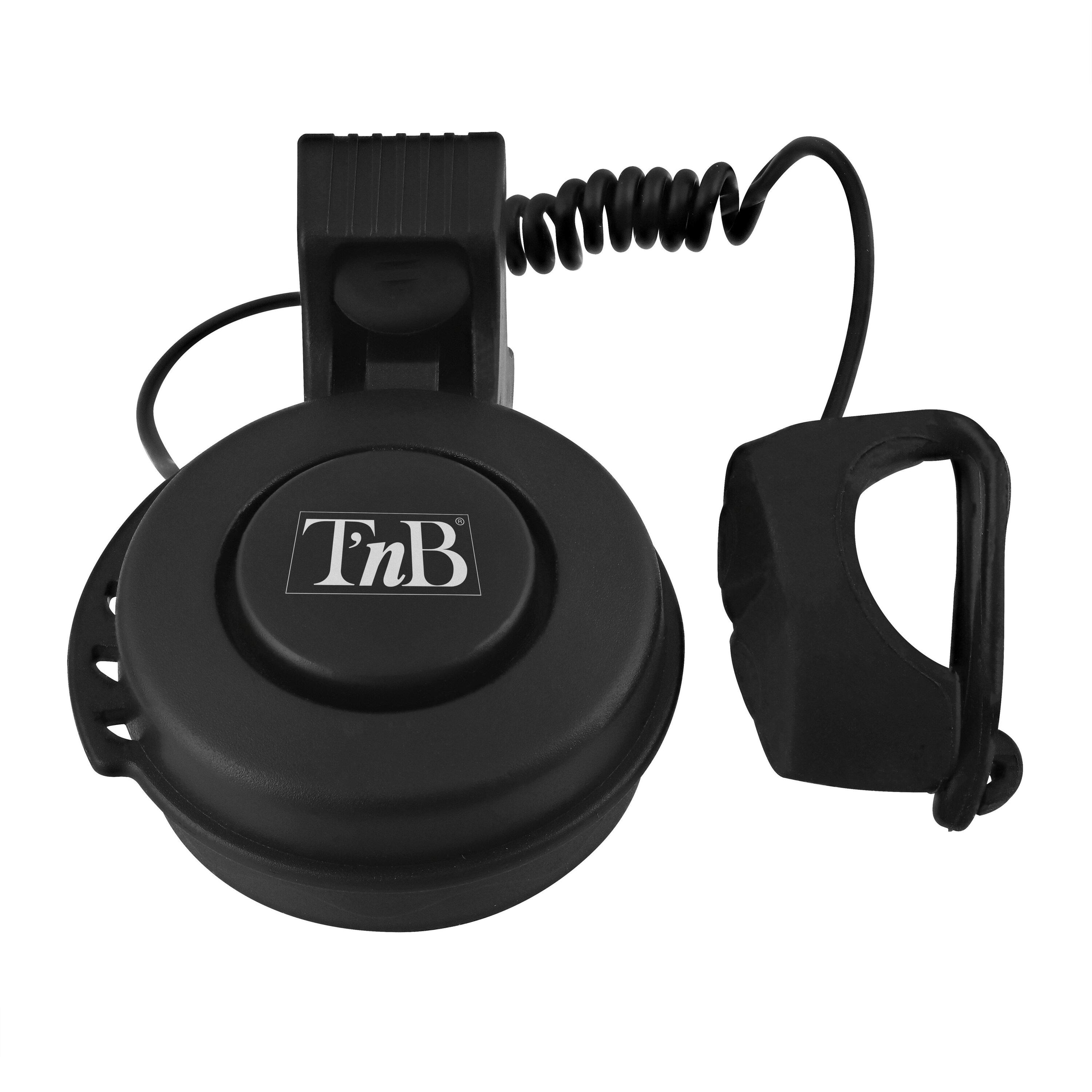 T'nB - Sonnette pour Vélo Tingoo Power, Puissance 120 dB, USB Noir 2/4