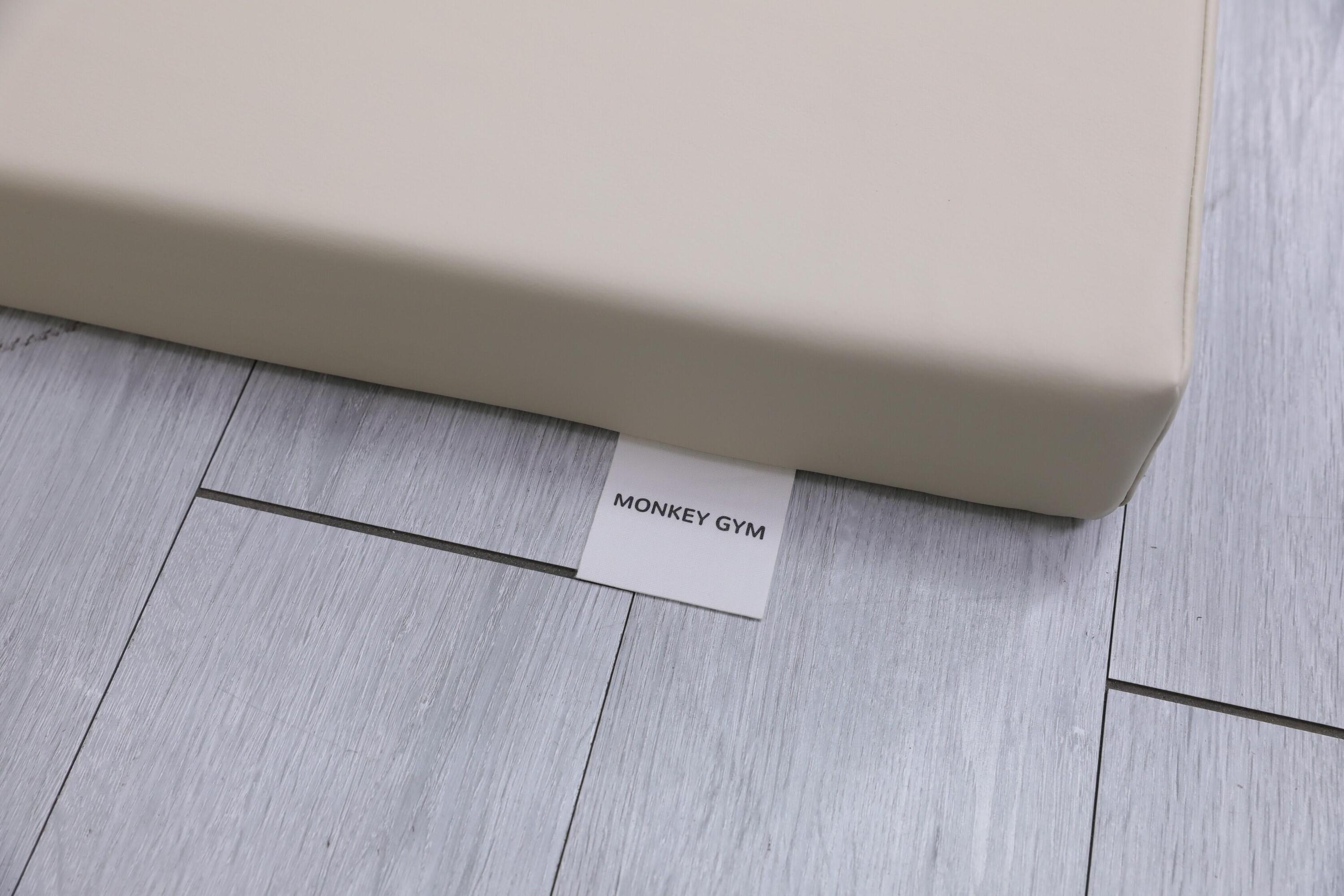 Kinder Gymnastik Turnmatte PU Klappbar 3-teilig 150x100x8 cm Satellite PU Beige 7/7