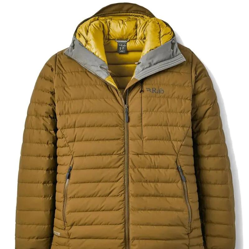 Kurtka trekkingowa puchowa męska Microlight Windstopper Hoody