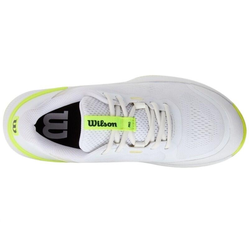 Tênis Wilson Intrigue Pro OZ Branco Amarelo para Mulheres 4/5