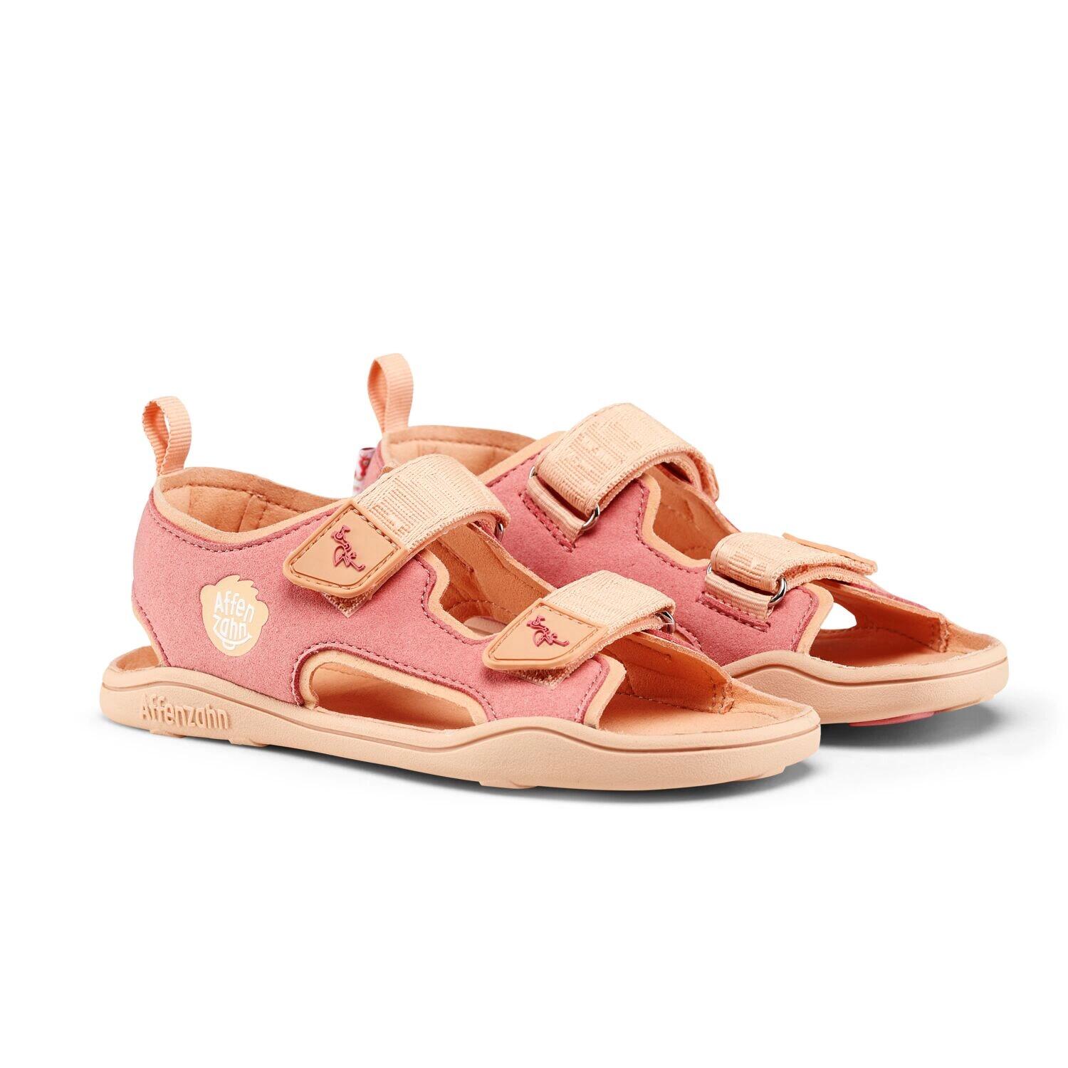 Sandały dziecięce Affenzahn Sandal Chamude Airy Flamingo (00392-40126) 3/5