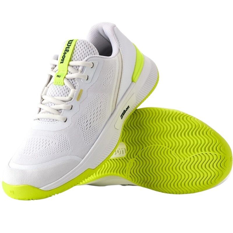 Tênis Wilson Intrigue Pro OZ Branco Amarelo para Mulheres 3/5