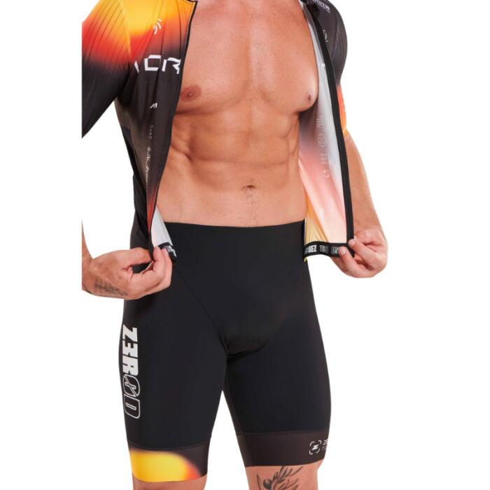 Men’s Triathlon Trisuit Zerod TTSUIT Racer Vortex Solar 3/7