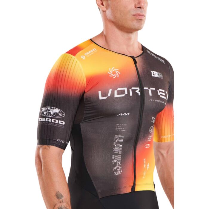 Men’s Triathlon Trisuit Zerod TTSUIT Racer Vortex Solar 5/7