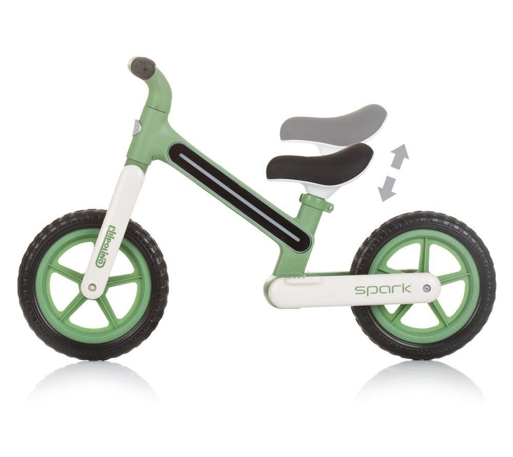 Infantil Paseo Bicicleta equilibrio sin pedales ligera SPARK Green 4/6