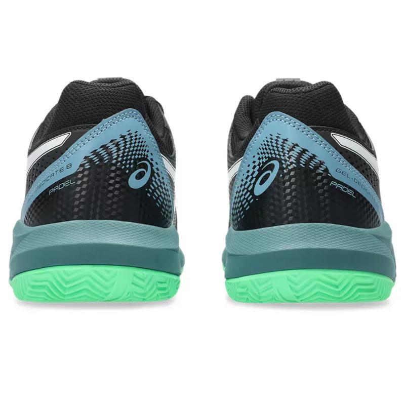 Zapatillas Asics Gel Dedicate 8 Padel Negro Verde 2/5