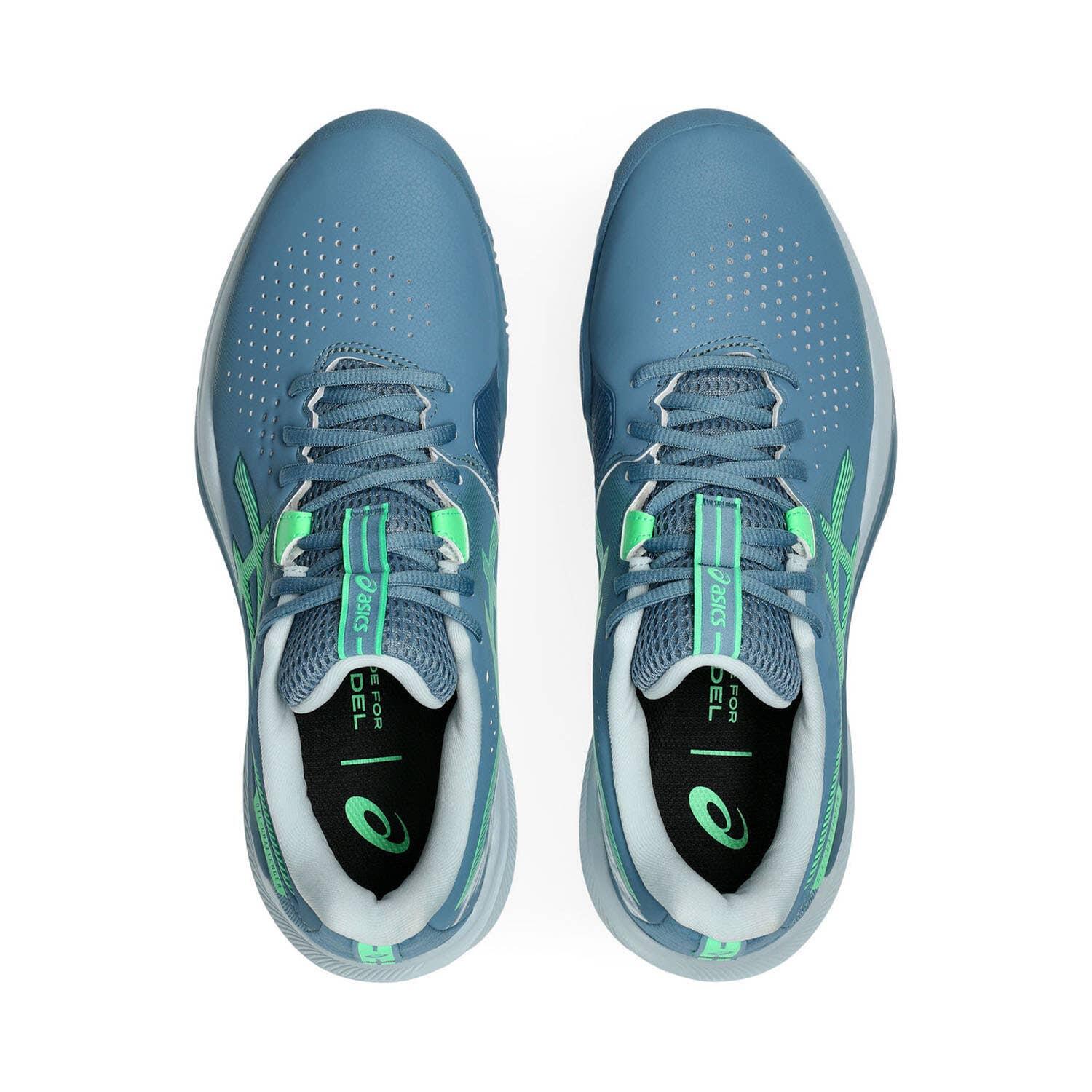 Tênis Asics Gel Challenger 15 Padel Azul-Verde 5/6