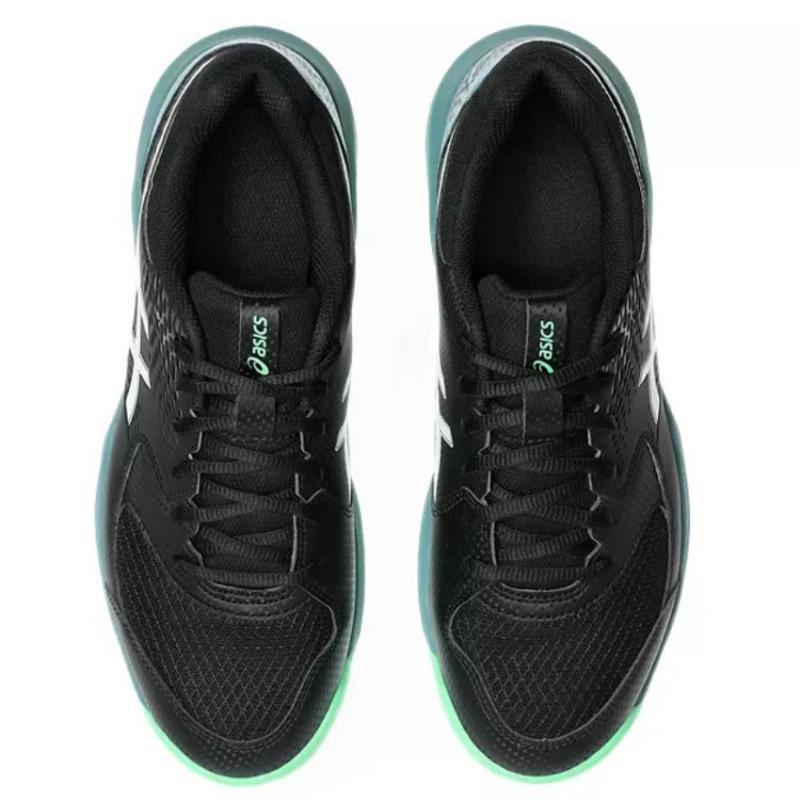 Zapatillas Asics Gel Dedicate 8 Padel Negro Verde 5/5