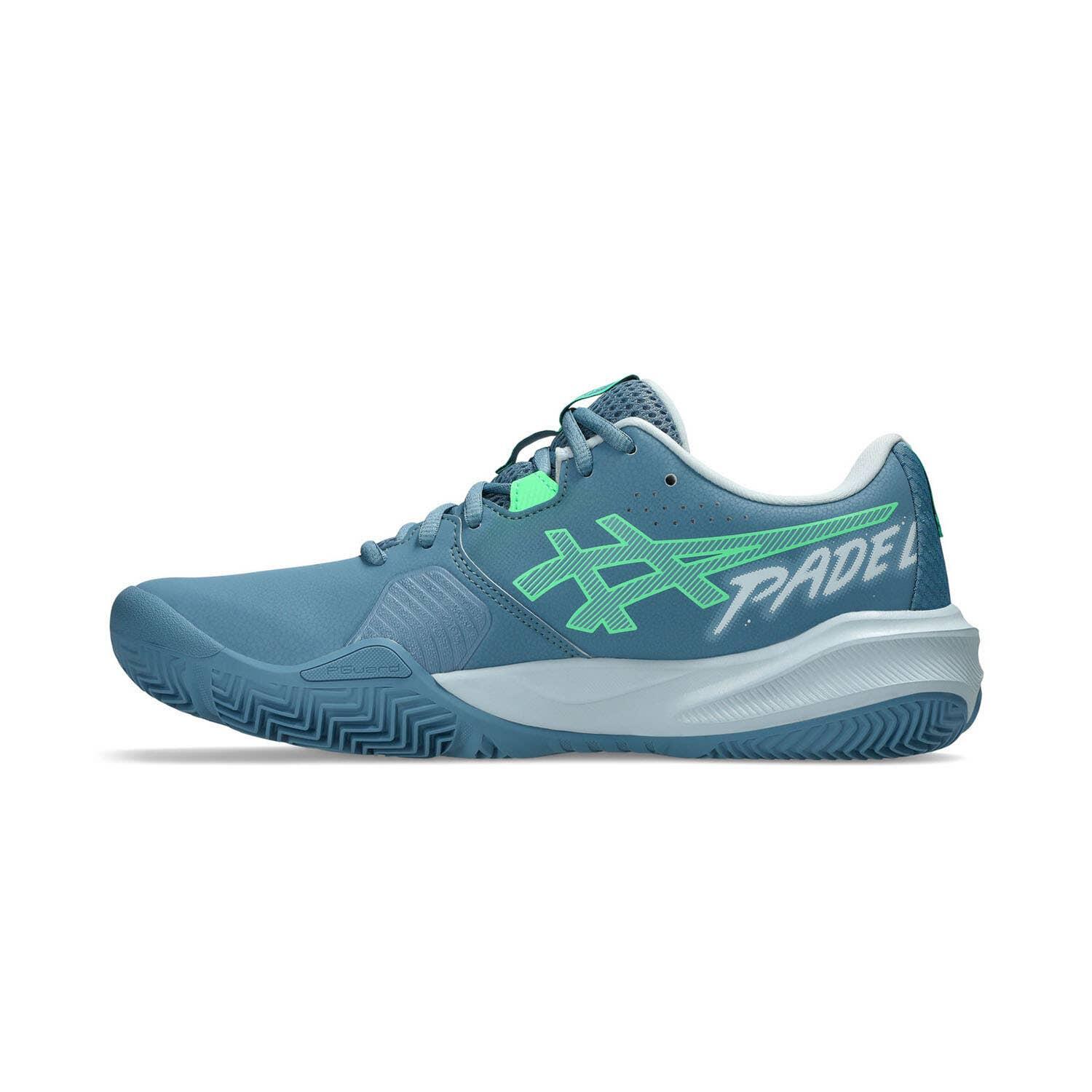 Tênis Asics Gel Challenger 15 Padel Azul-Verde 4/6