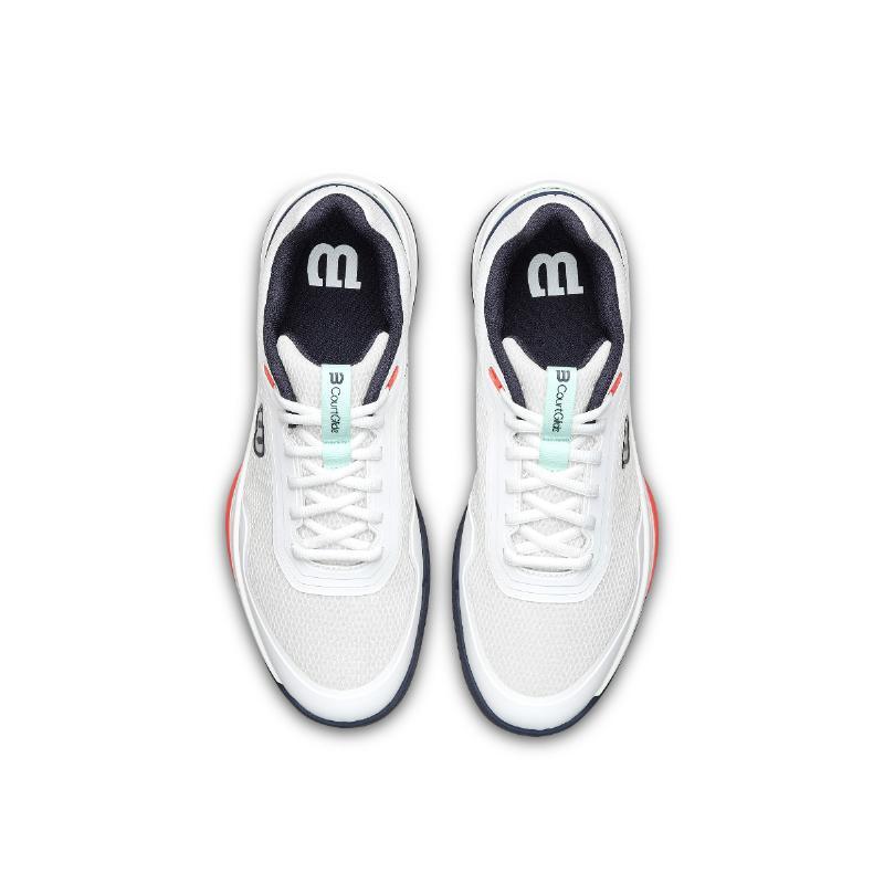 Zapatillas Wilson Courtglide Blanco Azul Marino 5/5
