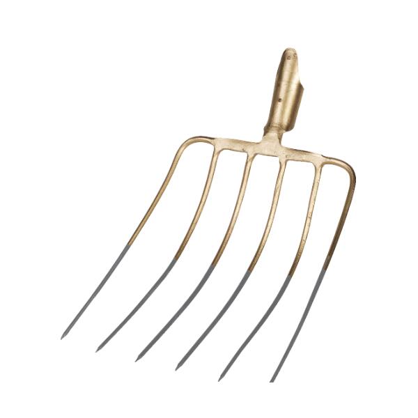 Fourche avec douille de fixation, 6 dents 1/1