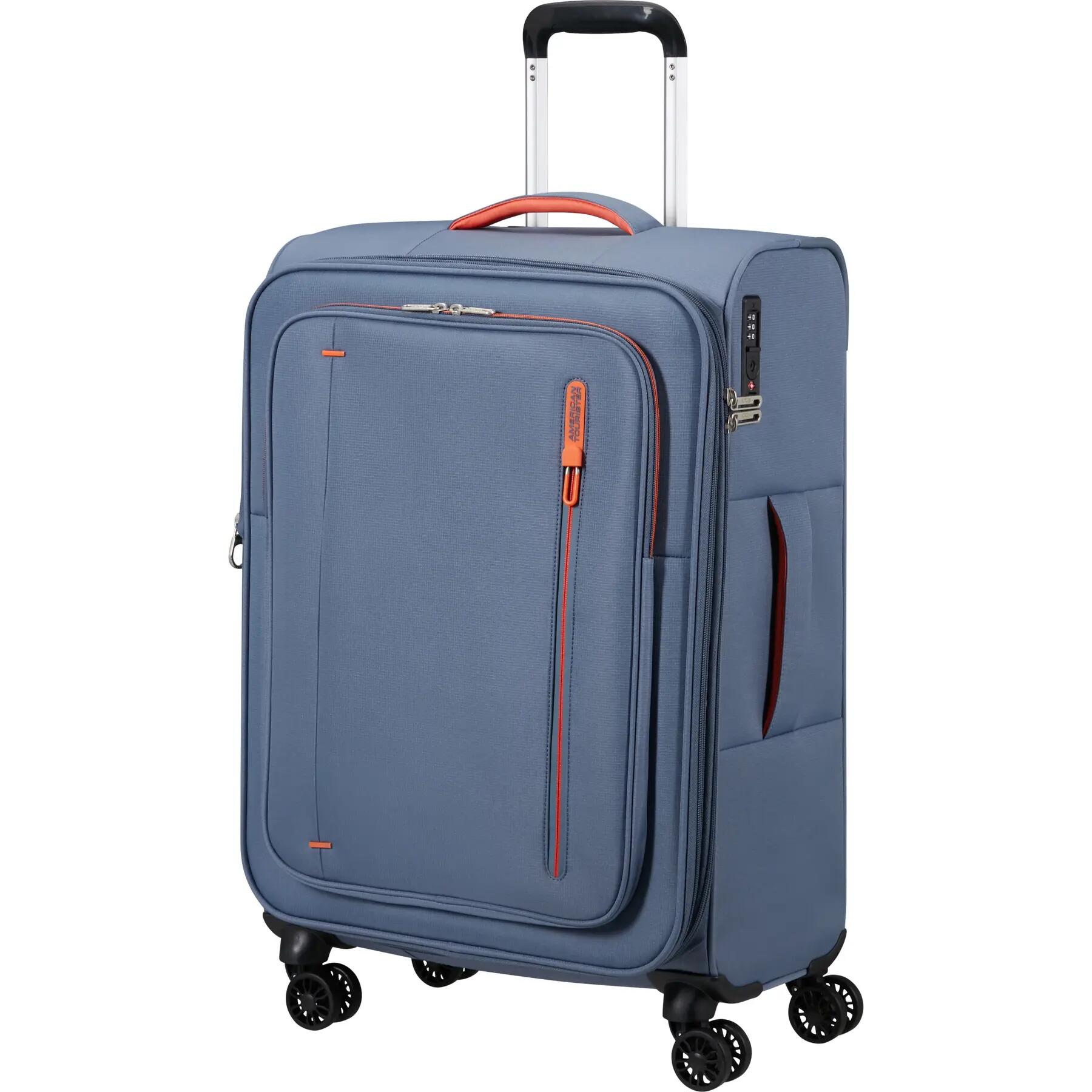 Mala de viagem de 4 rodas longa American Tourister Cloudrider M EXP TSA 2/5