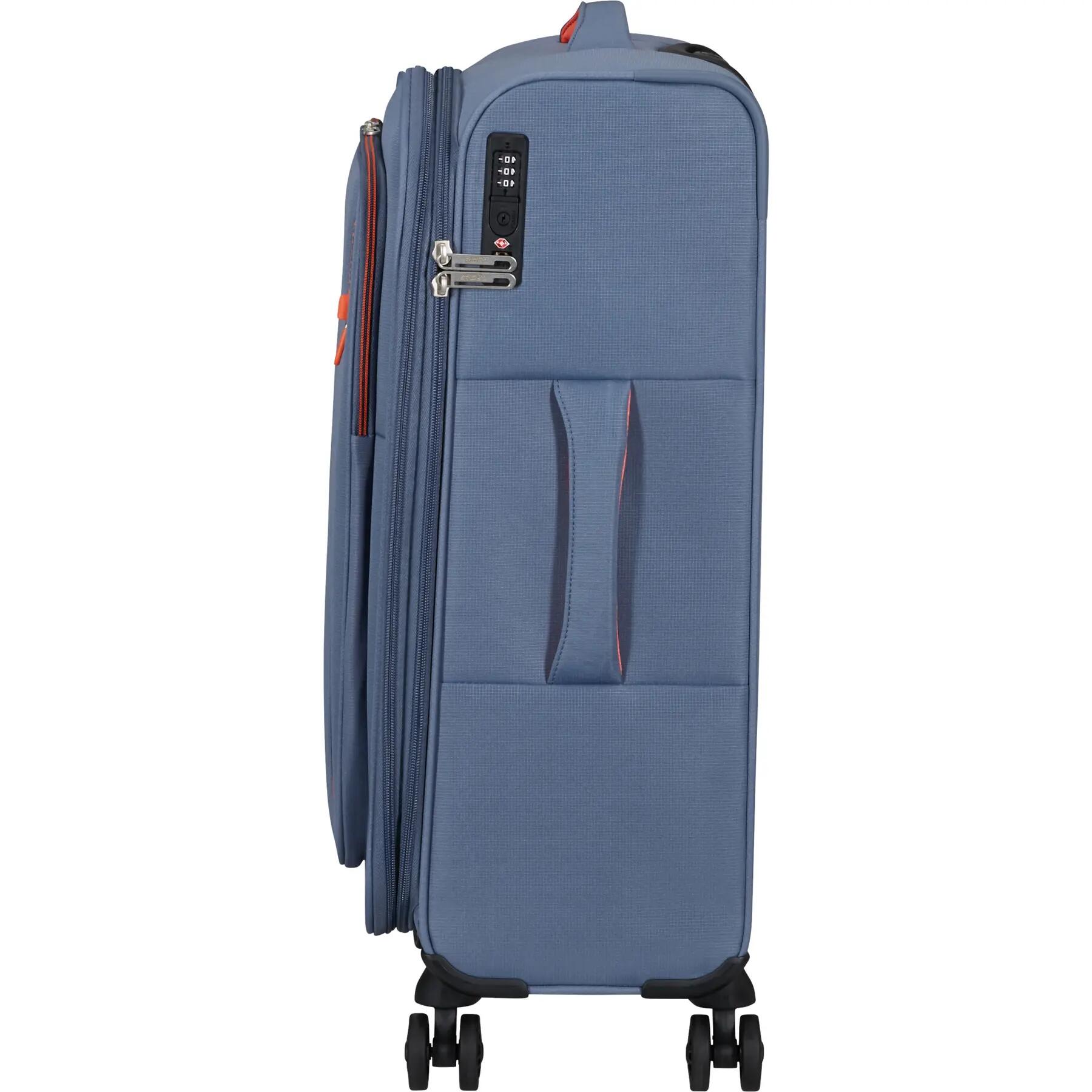 Mala de viagem de 4 rodas longa American Tourister Cloudrider M EXP TSA 4/5