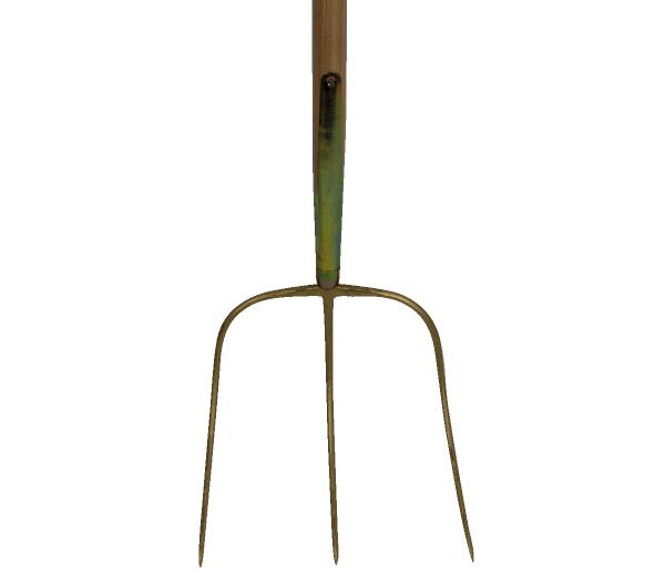 Fourche à foin, 3 dents 2/2