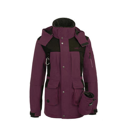 Veste Original femme bordeaux/noir