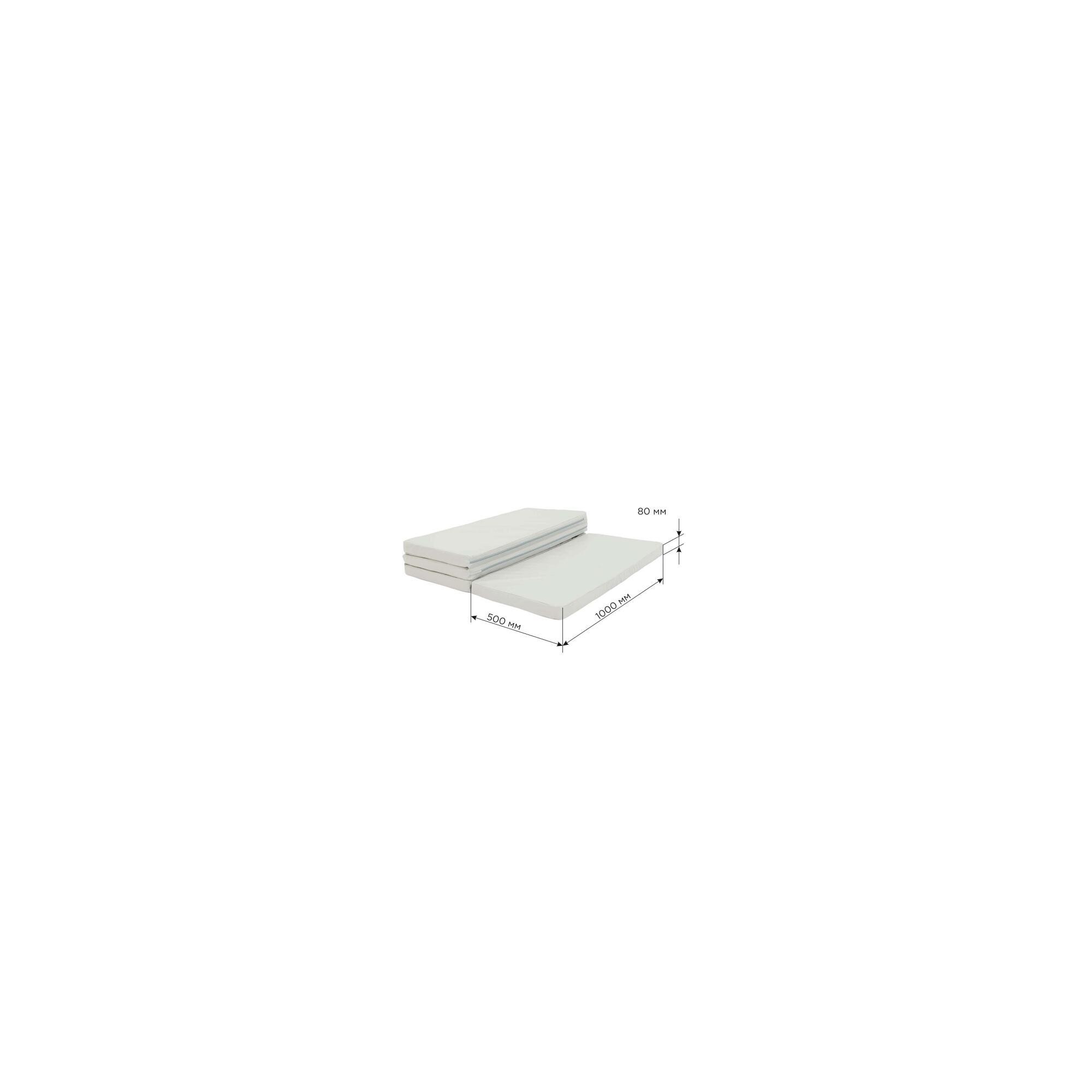 Saltea de gimnastică Gamma 200x100x8 patru piese albastru-galben