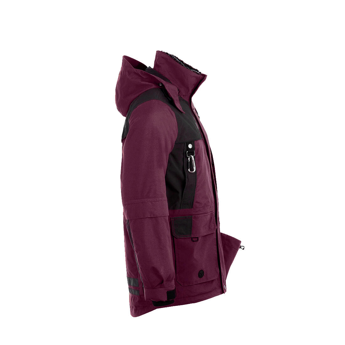 Originaljacke Herren Burgunder/Schwarz 2/6