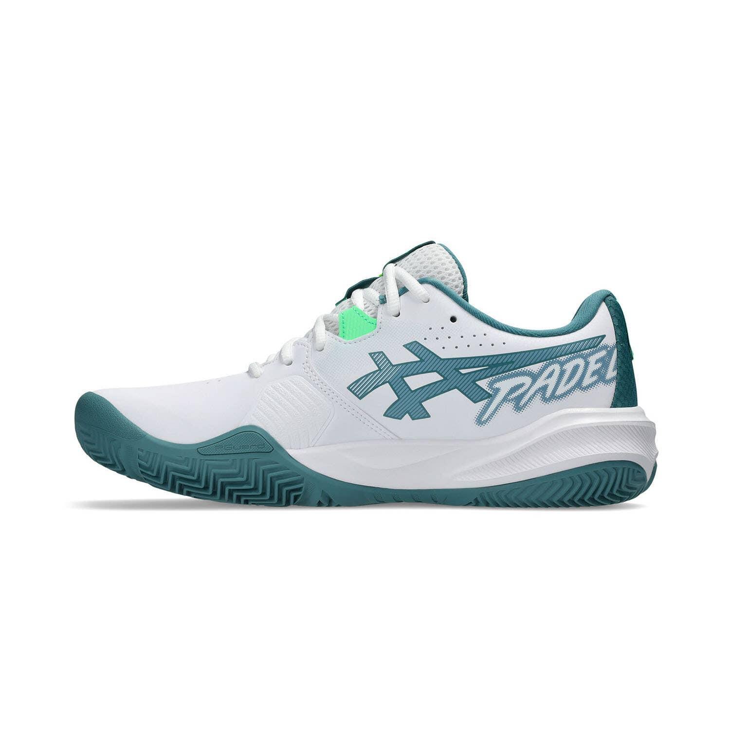 Tênis Asics Gel Challenger 15 Padel White Pine Green 4/6