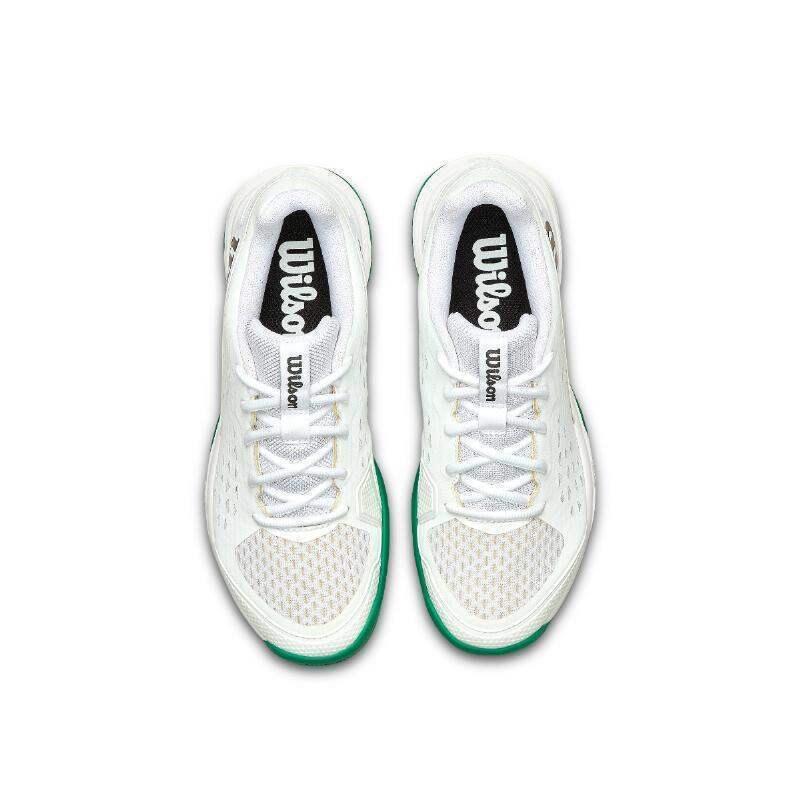 Zapatillas Wilson Rush Pro L Blanco Verde Junior 5/5