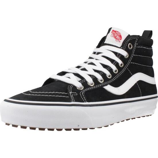 Chaussures pour hommes Vans Sk8 hi isolées en noir