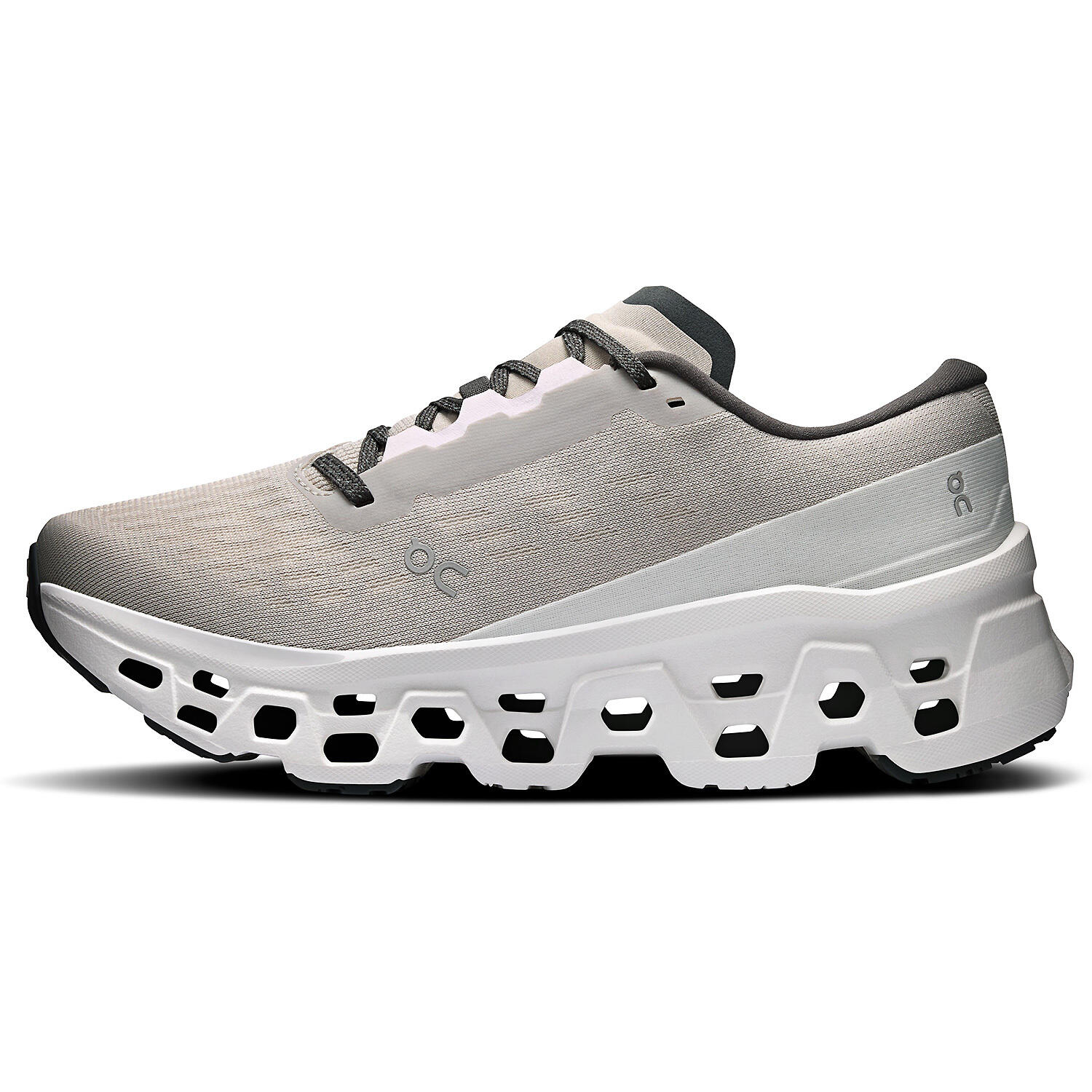 Buty do biegania damskie On Cloudmonster 3 truffle/ivory 2/7