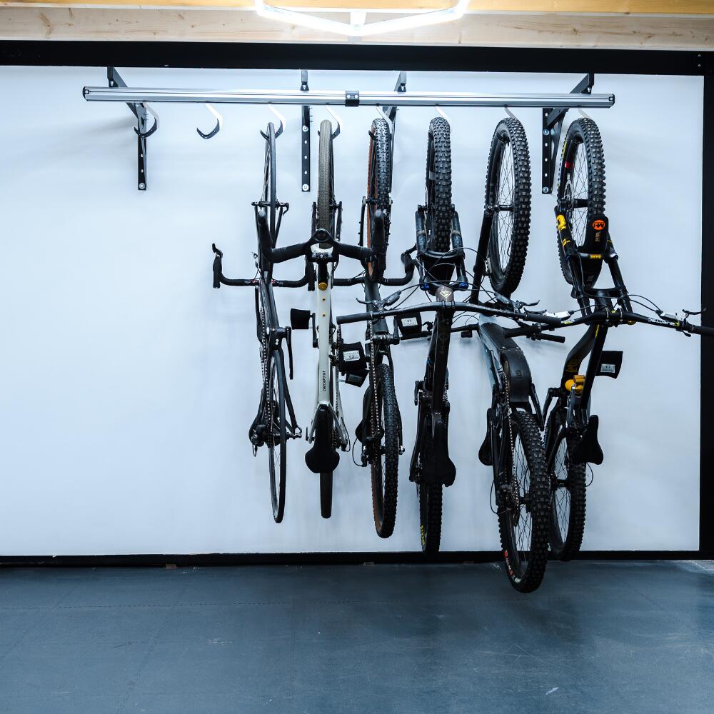 Wall Hanger Bike Rack – Adjustable Storage Hook For Garage, Horizontal Or Vertical Mounting
