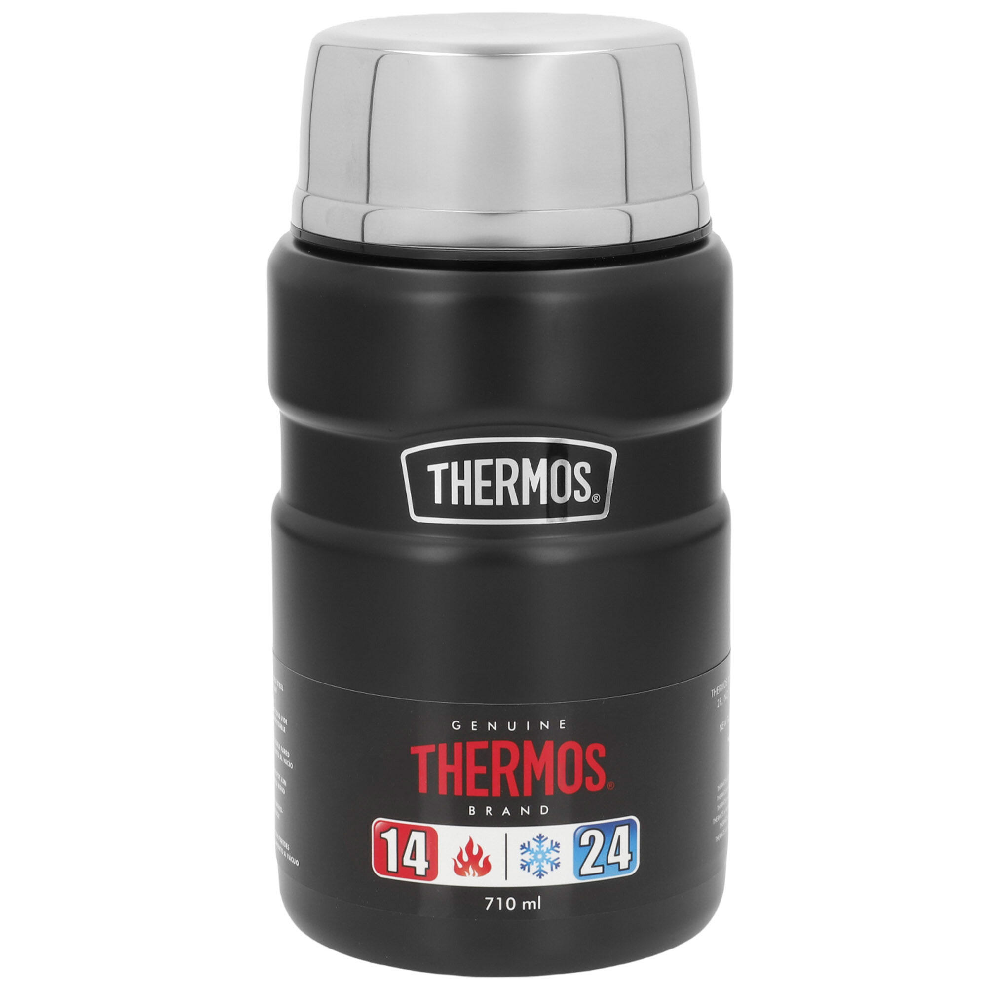 Termo para alimentos quentes 710 ml em aço inoxidável com isolamento dupla 7/7