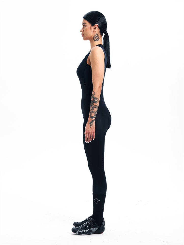 Momentum Geborstelde Thermische Bib Tights 4/5