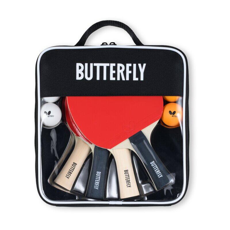 Butterfly Tischtennisschläger Set EASY Pack of 4 1/2