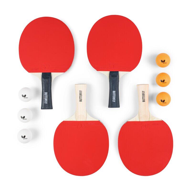 Butterfly Tischtennisschläger Set EASY Pack of 4 2/2
