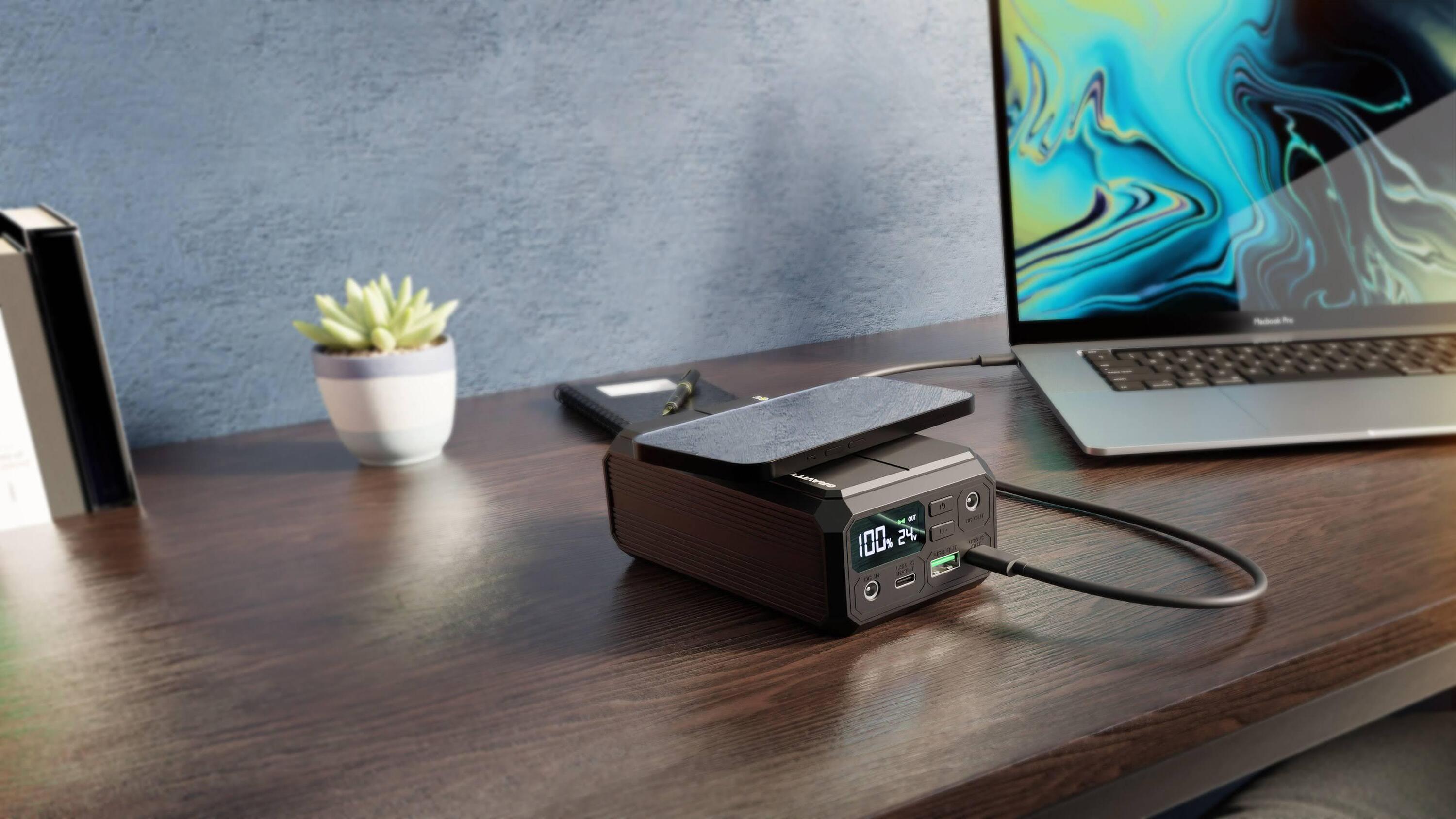 GRAVITY 27 PRO - 100W PD Laptop Powerbank | Zonne-energie Compatibel 4/6