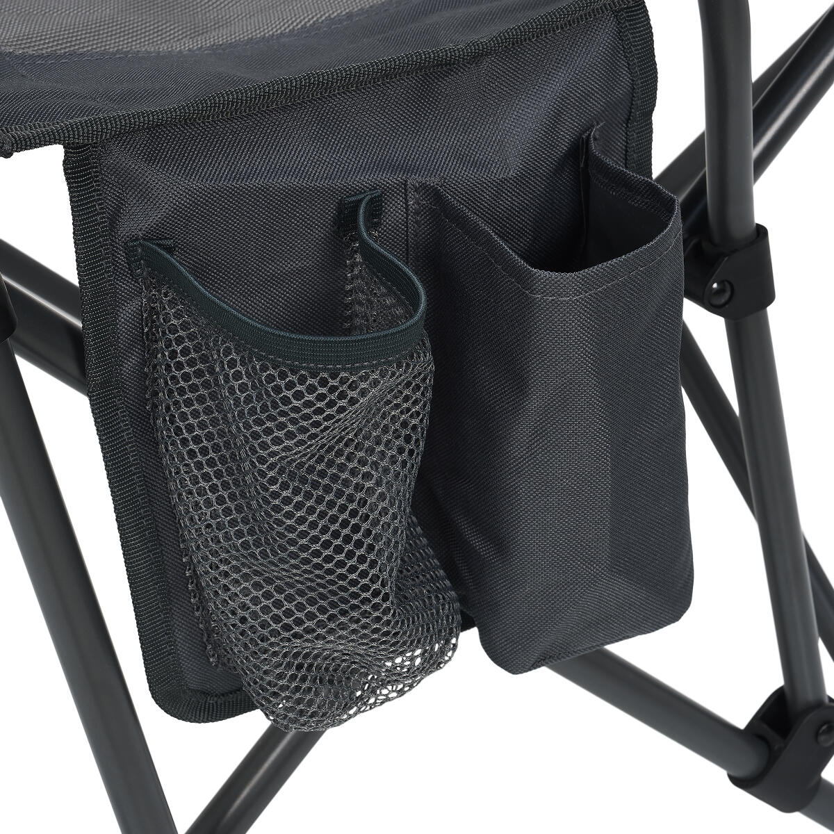 Chaises de camping - pliable - lot de 2 - charge max. 150kg - gris 6/6