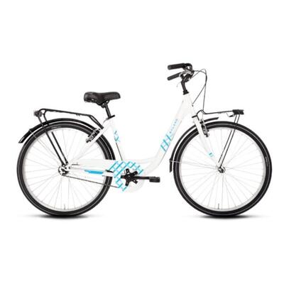 MYLAND VICOLO 24.1 BICICLETTA DA TRAINO URBANA – BIANCO-BLU