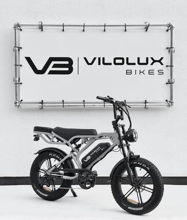Fatbike V20 PRO met achterzit - NARDO GREY - Rijklaar geleverd