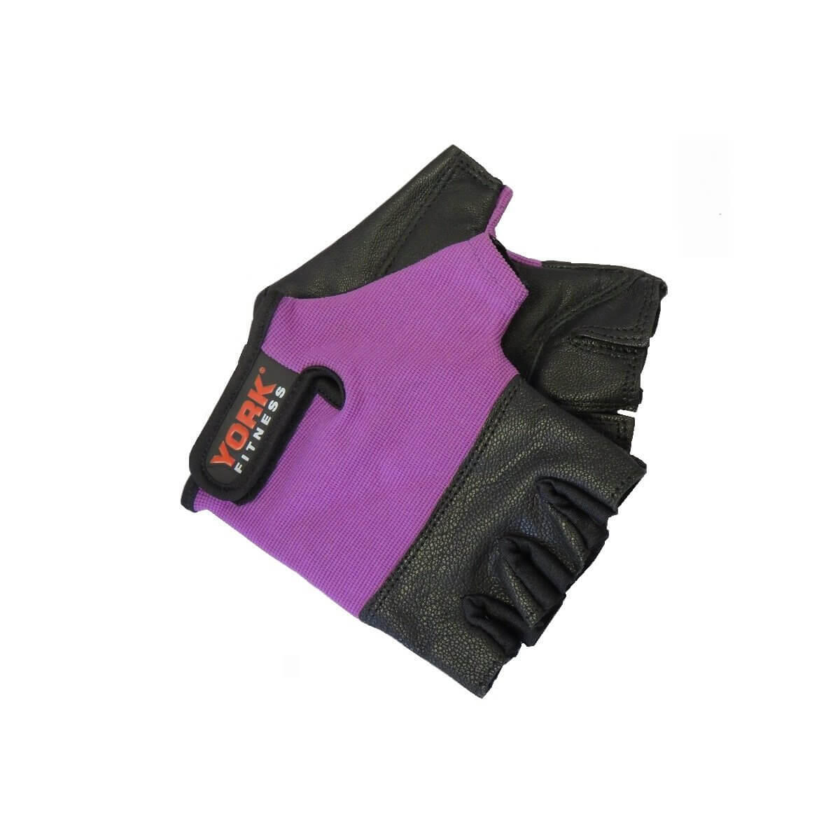 York Women's Leather Weight Lifting Gloves 1/3